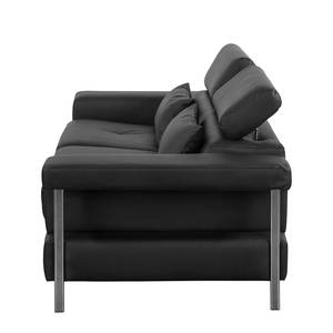 Sofa Skibsby (3-Sitzer) Kunstleder Schwarz