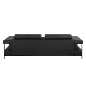 Sofa Skibsby (3-Sitzer) Kunstleder Schwarz