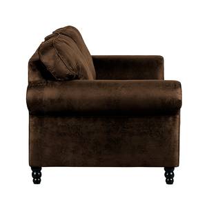 Sofa Sombrero (2-Sitzer) Antiklederoptik Dunkelbraun