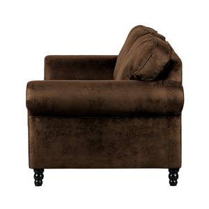 Sofa Sombrero (2-Sitzer) Antiklederoptik Dunkelbraun