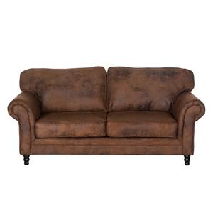 Sofa Sombrero (3-Sitzer) Antiklederlook Braun