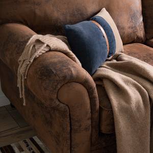 Sofa Sombrero (3-Sitzer) Antiklederlook Braun