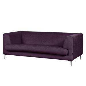 Bank Sombret (2,5-zits) geweven stof - Aubergine