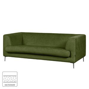 Sofa Sombret (2,5-Sitzer) Webstoff Olivgrün