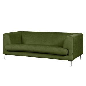 Sofa Sombret (2,5-Sitzer) Webstoff Olivgrün