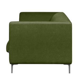 Canapé Sombret (2,5 places) Tissu - Vert olive