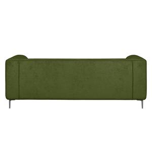 Canapé Sombret (2,5 places) Tissu - Vert olive