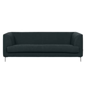 Sofa Sombret (2,5-Sitzer) Webstoff Schwarz