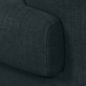 Sofa Sombret (2,5-Sitzer) Webstoff Schwarz