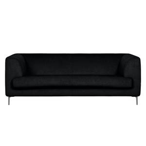 Sofa Sombret (2,5-Sitzer) Webstoff Schwarz