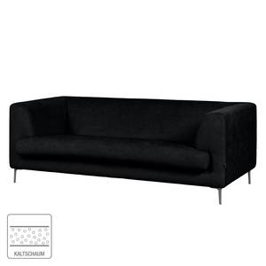 Sofa Sombret (2,5-Sitzer) Webstoff Schwarz