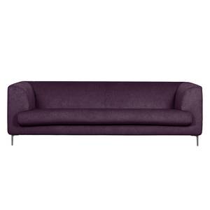 Sofa Sombret (3-Sitzer) Webstoff Webstoff - Aubergine
