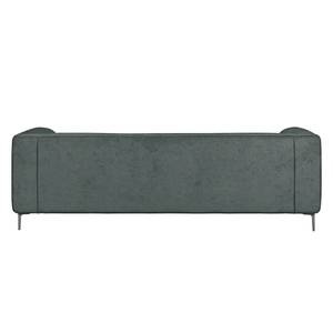 Canapé Sombret (3 places) Tissu - Gris foncé