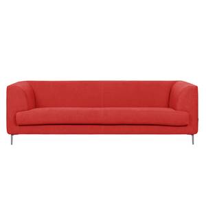 Sofa Sombret (3-Sitzer) Webstoff Karminrot