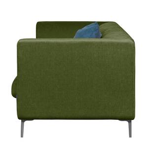 Sofa Sombret (3-Sitzer) Webstoff Webstoff - Olivgrün