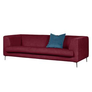 Sofa Sombret (3-Sitzer) Webstoff Zwetschge