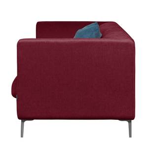 Sofa Sombret (3-Sitzer) Webstoff Zwetschge