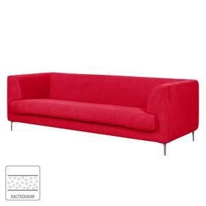 Sofa Sombret (3-Sitzer) Webstoff Rot