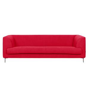 Sofa Sombret (3-Sitzer) Webstoff Webstoff - Rot