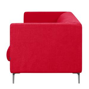 Sofa Sombret (3-Sitzer) Webstoff Rot