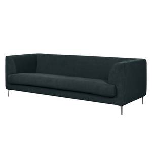 Sofa Sombret (3-Sitzer) Webstoff Schwarz