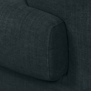 Sofa Sombret (3-Sitzer) Webstoff Schwarz
