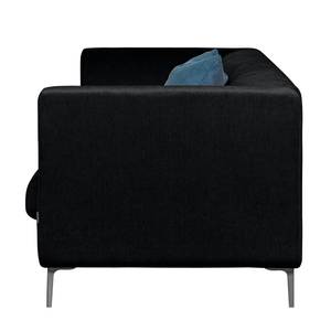 Sofa Sombret (3-Sitzer) Webstoff Webstoff - Schwarz