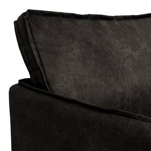 Fauteuil Southwell Aspect cuir vieilli - Basalte