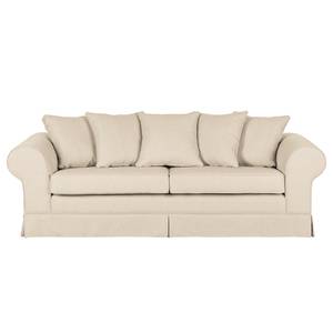 Sofa Summer Romance (3,5-Sitzer) Webstoff - Creme