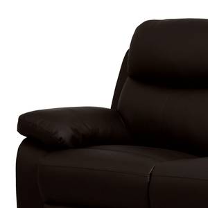 Relaxsofa Tetchill (3-Sitzer) Kunstleder - Dunkelbraun