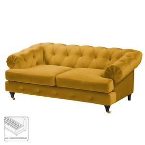 Sofa Thory (2-Sitzer) Samt - Senfgelb