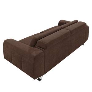 Sofa Tofty (3-Sitzer) Microfaser Braun