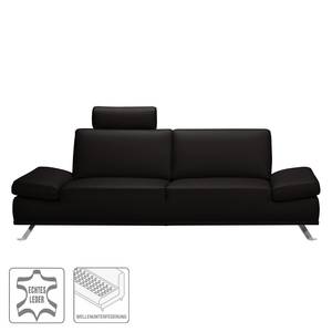 Sofa Toone (2,5-Sitzer) Echtleder Echtleder - Dunkelbraun