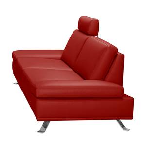 Sofa Toone (2,5-Sitzer) Echtleder Rot
