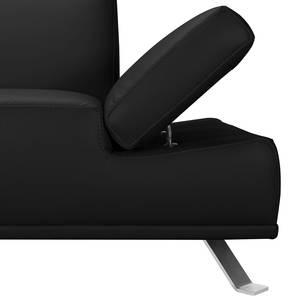 Sofa Toone (2,5-Sitzer) Echtleder Schwarz