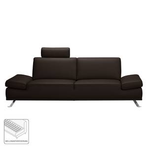 Sofa Toone (2,5-Sitzer) Kunstleder Kunstleder - Dunkelbraun