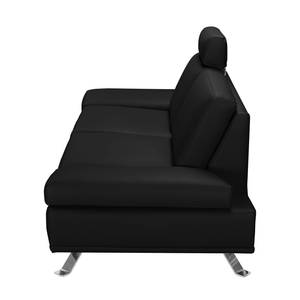 Sofa Toone (3-Sitzer) Echtleder Schwarz