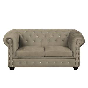 Sofa Torquay I (2-Sitzer) Microfaser Cappuccino