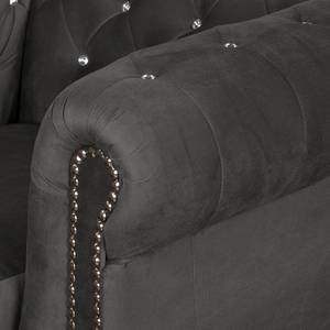 Sofa Torquay I (2-Sitzer) Microfaser Grau
