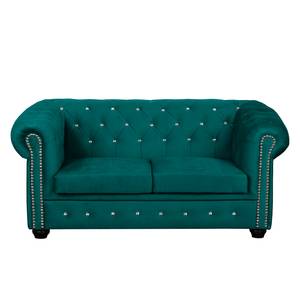 Sofa Torquay I (2-Sitzer) Microfaser Petrol