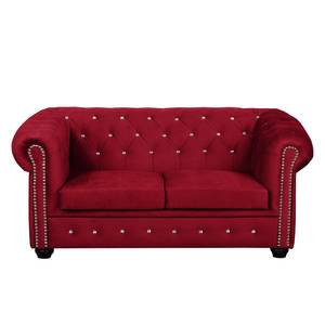 Bankstellen Torquay I (3-zitsbank, 2-zit (3-zitsbank, 2-zitsbank, fauteuil) - microvezel - Rood