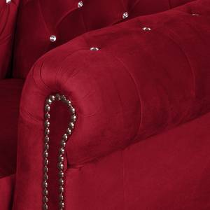 Sofa Torquay I (2-Sitzer) Microfaser Rot