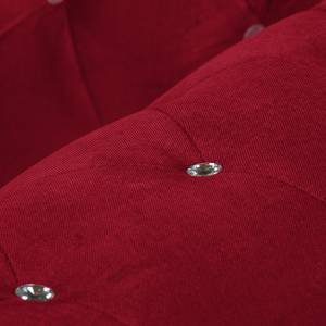 Sofa Torquay I (2-Sitzer) Microfaser Rot