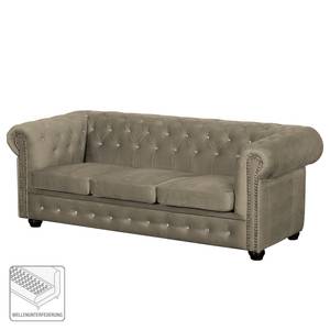 Sofa Torquay I (3-Sitzer) Microfaser Cappuccino