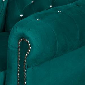 Sofa Torquay I (3-Sitzer) Microfaser Petrol