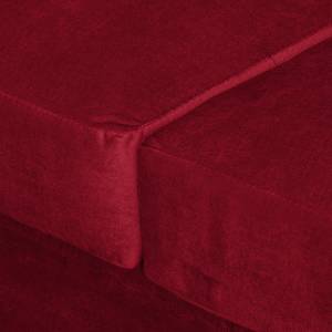 Sofa Torquay I (3-Sitzer) Microfaser Rot