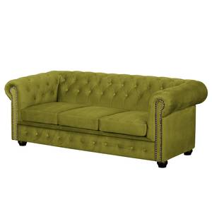 Sofa Torquay II (3-Sitzer) Microfaser Pistaziengrün