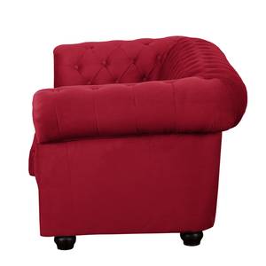 Canapé Torquay II (3 places) Microfibre - Rouge