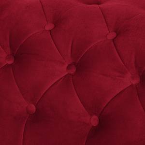 Sofa Torquay II (3-Sitzer) Microfaser Rot
