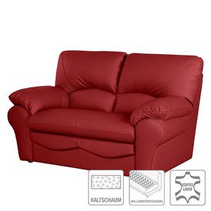 Sofa Torsby (2-Sitzer) Echtleder Rot